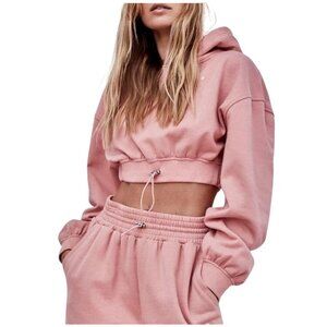 For Love & Lemons x Victoria’s Secret Josie Pink Hoodie – XS & S, Rare Collab NW